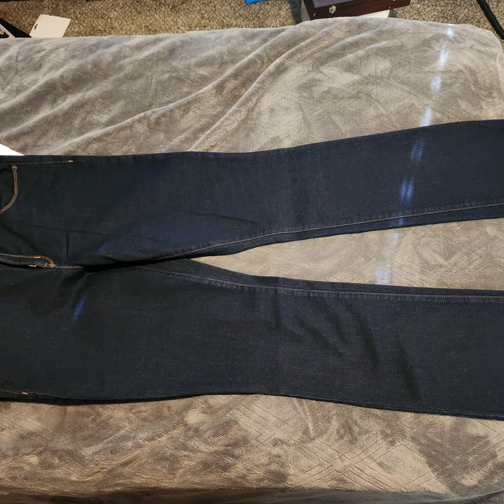 Dark Blue Denim Jeans